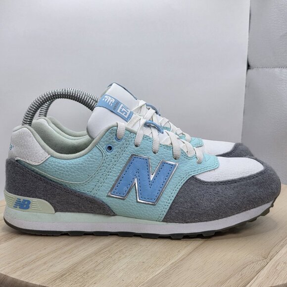 New Balance 574 Deep Freeze Sneakers womens US 8 Gray Blue KL574FYG  Shoe - Picture 3 of 9
